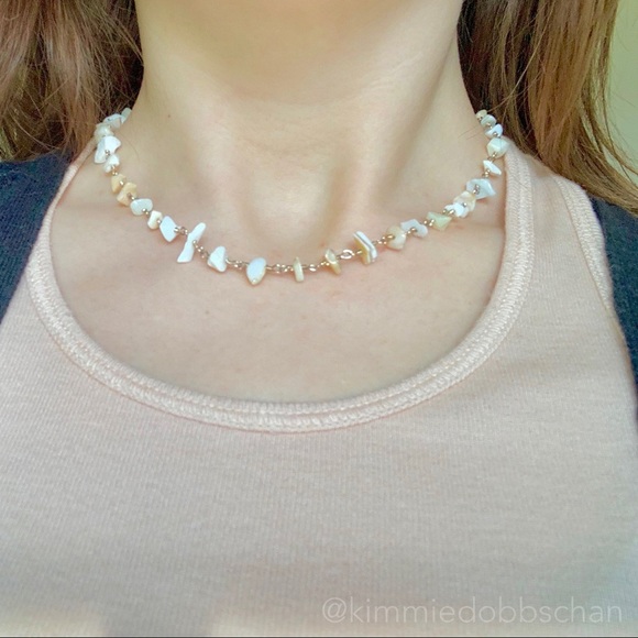 Handmade White Opal Necklace - Picture 5 of 5